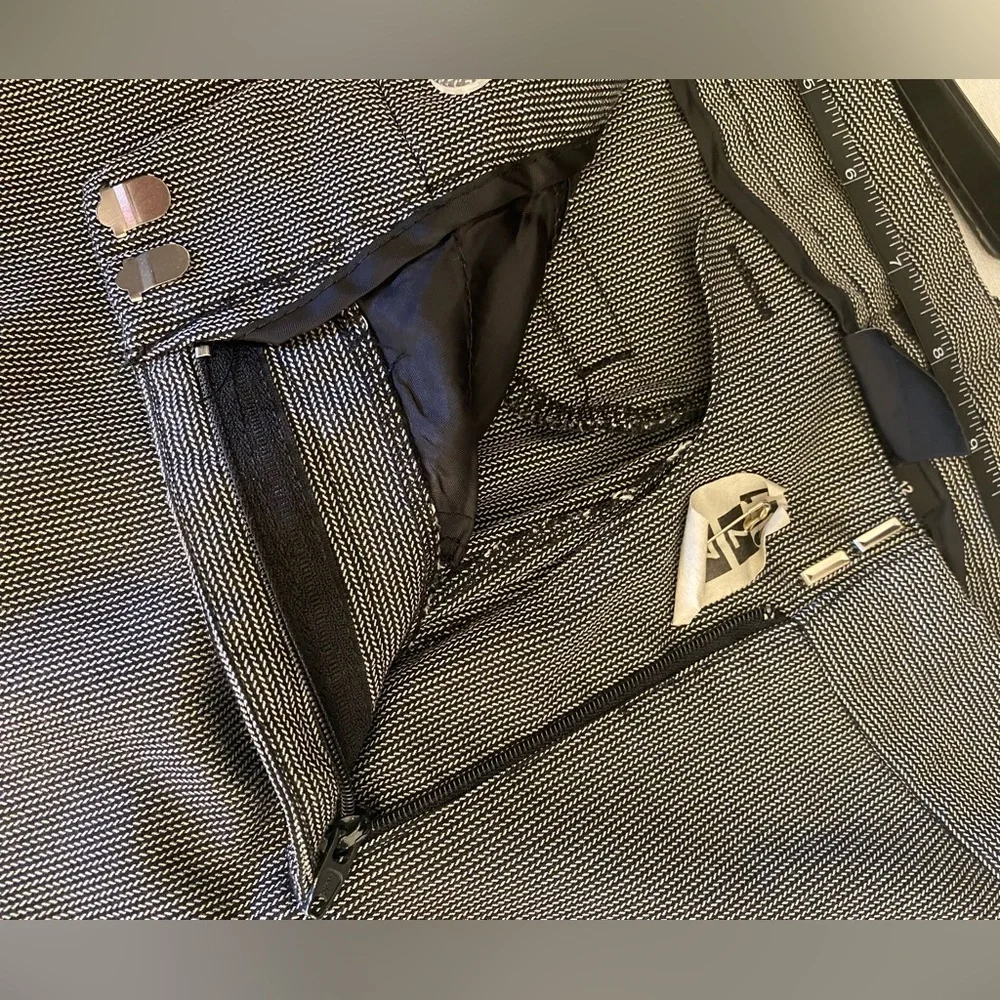 Worthington curvy fit black and white trousers size 12 - Picture 9 of 12